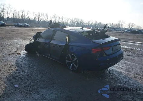 2023 Audi A5 Sportback Premium Plus 45 Tfsi S Line Quattro S Tronic из США, поврежденный, VIN WAUFACF5XPA016591